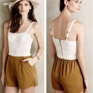 Anthropologie Mermaid Addie Romper NWT sz S